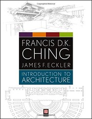 Cover of Introduction to Architecture by Francis D. K. Ching