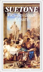 Cover of Vies des douze Césars by Suetonius