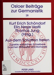 Front cover of Aus dem Schatten treten by Thomas Jung