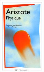 Cover of Physics by Aristotle