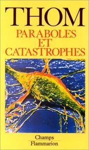 Front cover of Paraboles et catastrophes by René Thom