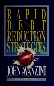Cover of Rapid debt-reduction strategies by John Avanzini