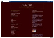 Cover of Anthology by P.F.S. Post