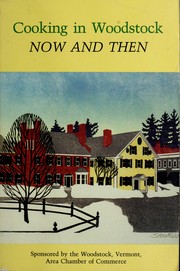 Front cover of Cooking in Woodstock--now and then by Unknown