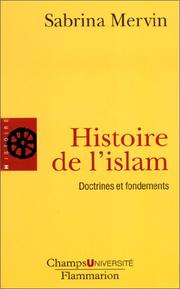 Cover of Histoire de l'Islam by Sabrina Mervin