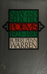 Cover of Poems by Robert Penn Warren