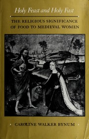 Front cover of Holy feast and holy fast by Caroline Walker Bynum