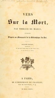 Front cover of Vers sur la mort by Hélinand de Froidmont
