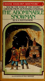 Front cover of The Abominable Snowman by R. A. Montgomery