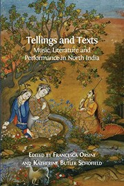 Cover of Tellings and Texts by Francesca Orsini