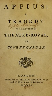 Cover of Appius by John Moncreiff