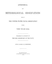 Front cover of Investigation of the latitude and longitude of the U.S. Naval observatory, Washington, and of the declinations of certain circumpolar stars by Simon Newcomb
