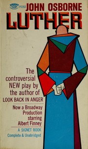 Front cover of Luther by John Osborne