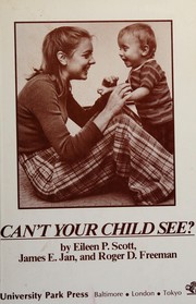 Cover of Can't your child see? by Eileen P. Scott