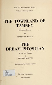 Front cover of The townland of Tamney by Seumas MacManus