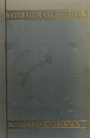 Front cover of The life of Emerson by Van Wyck Brooks