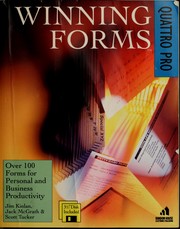 Cover of Winning forms by Jim Kinlan