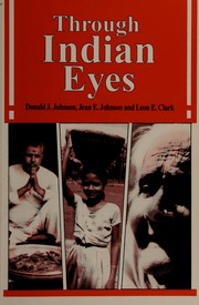 Front cover of Through Indian eyes by Johnson, Donald