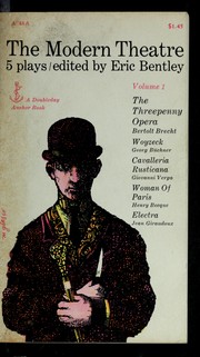 Cover of Modern Theatre by Eric Bentley