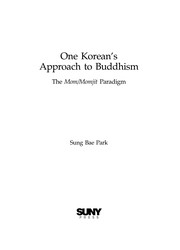 Front cover of One korean's approach to buddhism by Sung Bae Park