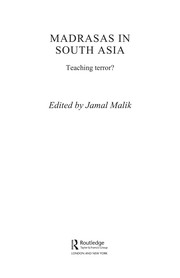 Cover of Madrasas in South Asia by Jamal Malik