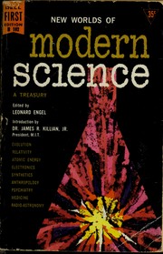Front cover of New worlds of modern science by Engel, Leonard