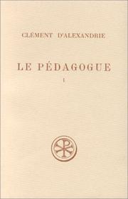 Front cover of Le  pédagogue by Saint Clement of Alexandria