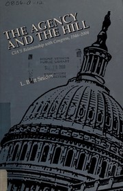 Front cover of The Agency and the Hill by L. Britt Snider