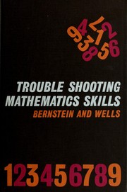 Front cover of Trouble shooting mathematics skills by Allen L. Bernstein