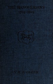 Cover of The Hanoverians, 1714-1815 by Vivian Hubert Howard Green