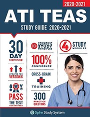 Cover of ATI TEAS 6 Study Guide by Spire Study System