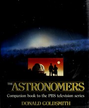 Cover of The astronomers by Donald Goldsmith