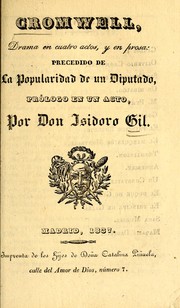Cover of Cromwell by Isidoro Gil y Baus