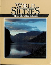 Front cover of World studies for Christian schools by Susan M. Bunker