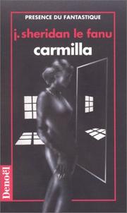 Front cover of Carmilla by Sheridan Le Fanu