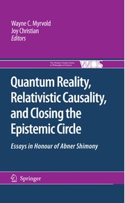 Cover of Quantum Reality, Relativistic Causality, and Closing the Epistemic Circle by Wayne C. Myrvold