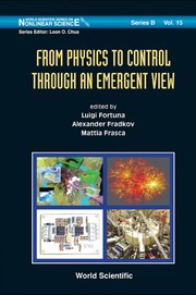Front cover of From physics to control through an emergent view by L. Fortuna
