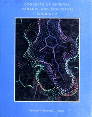 Front cover of Concepts of general, organic, and biological chemistry by Robert D. Whitaker