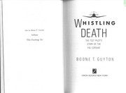 Cover of Whistling Death by Boone T. Guyton