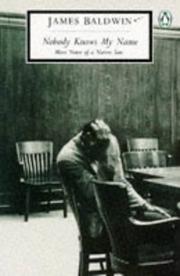 Front cover of Nobody Knows My Name by James Baldwin