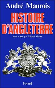 Cover of Histoire de l'Angleterre by André Maurois