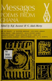 Front cover of Messages: poems from Ghana by Kofi Awoonor