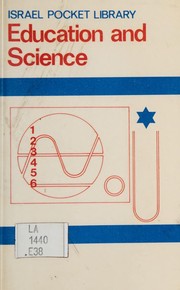Front cover of Education and Science by Israel Pocket Librar