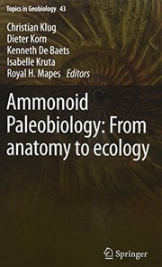 Cover of Ammonoid Paleobiology by Christian Klug