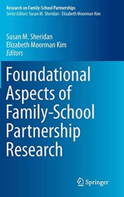 Cover of Foundational Aspects of Family-School Partnership Research by Susan M. Sheridan