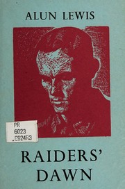 Cover of Raiders' dawn by Lewis, Alun