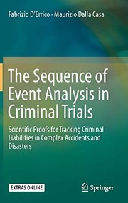 Front cover of The Sequence of Event Analysis in Criminal Trials by Fabrizio D’Errico
