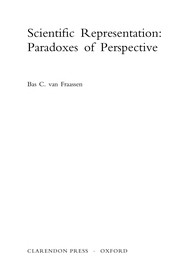 Cover of Scientific representation by Bas C. Van Fraassen