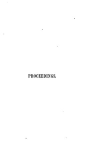 Front cover of Proceedings of the Royal Society of Victoria by Royal Society of Victoria