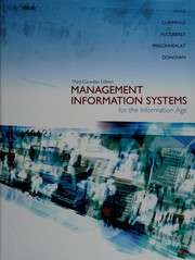 Cover of Management information systems for the information age by Stephen Haag